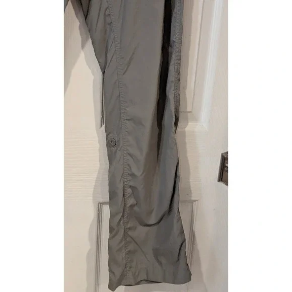 The North Face Womens Gray Hiking‎ Pants Convertible Drawstring Waist - Picture 2 of 10